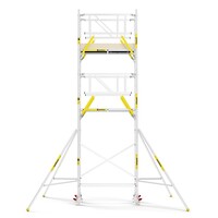 Panthera PRO 75x185 7,2m werkhoogte met dubbele voorloopleuning carbon vloer