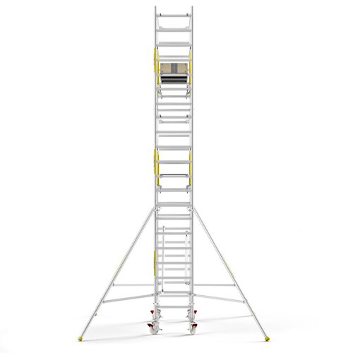 Panthera PRO 75x305 7,2m werkhoogte met dubbele voorloopleuning carbon vloer