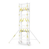 Panthera PRO 75x185 8,2m werkhoogte met dubbele voorloopleuning carbon vloer