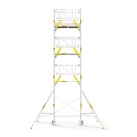 Panthera PRO 75x185 9,2m werkhoogte met dubbele voorloopleuning carbon vloer