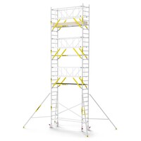 Panthera PRO 75x245 9,2m werkhoogte met dubbele voorloopleuning carbon vloer