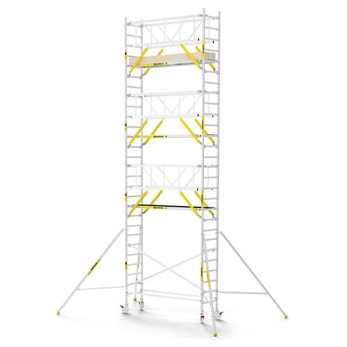 Panthera PRO 75x245 9,2m werkhoogte met dubbele voorloopleuning carbon vloer