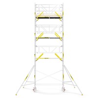 Panthera PRO 75x245 9,2m werkhoogte met dubbele voorloopleuning carbon vloer