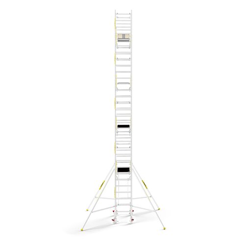 Panthera PRO 75x185 10,2m werkhoogte met dubbele voorloopleuning carbon vloer