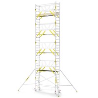 Panthera PRO 75x245 10,2m werkhoogte met dubbele voorloopleuning carbon vloer