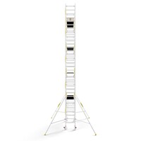 Panthera PRO 75x245 10,2m werkhoogte met dubbele voorloopleuning carbon vloer