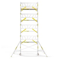 Panthera PRO 75x305 10,2m werkhoogte met dubbele voorloopleuning carbon vloer