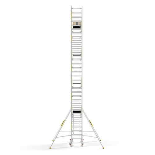 Panthera PRO 75x305 10,2m werkhoogte met dubbele voorloopleuning carbon vloer