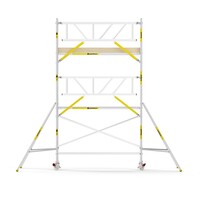 Panthera PRO 90x305 6,2m werkhoogte met dubbele voorloopleuning