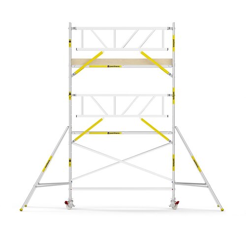 Panthera PRO 90x305 6,2m werkhoogte met dubbele voorloopleuning