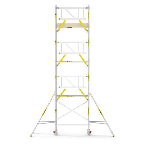 Panthera PRO 90x185 8,2m werkhoogte met dubbele voorloopleuning