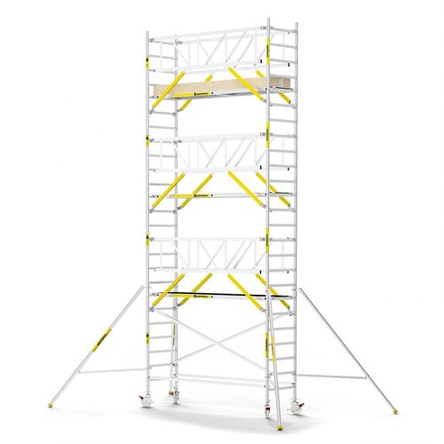 Panthera PRO 90x305 8,2m werkhoogte met dubbele voorloopleuning