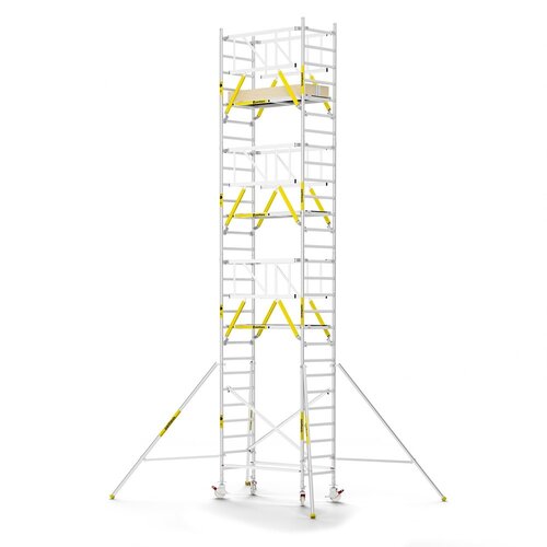 Panthera PRO 90x185 9,2m werkhoogte met dubbele voorloopleuning