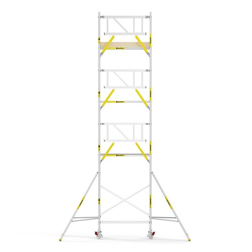 Panthera PRO 90x185 9,2m werkhoogte met dubbele voorloopleuning