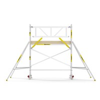 Panthera PRO 90x245 4,2m werkhoogte met dubbele voorloopleuning carbon vloer