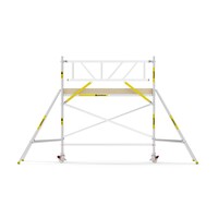 Panthera PRO 90x305 4,2m werkhoogte met dubbele voorloopleuning carbon vloer