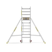 Panthera PRO 90x305 4,2m werkhoogte met dubbele voorloopleuning carbon vloer