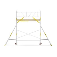 Panthera PRO 90x305 5,2m werkhoogte met dubbele voorloopleuning carbon vloer