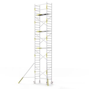 Panthera Basic 90x185 10,2m werkhoogte schoren carbon vloer