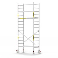 Panthera Basic 75x185 5,2m werkhoogte schoren carbon vloer