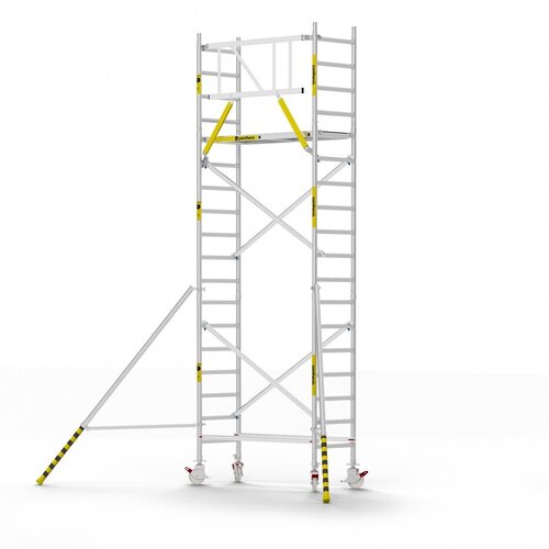 Panthera Basic 75x185 6,2m werkhoogte voorloopleuningen