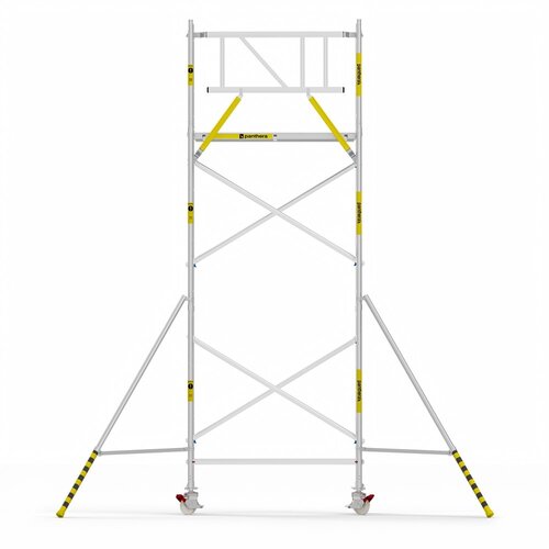 Panthera Basic 75x185 6,2m werkhoogte voorloopleuningen