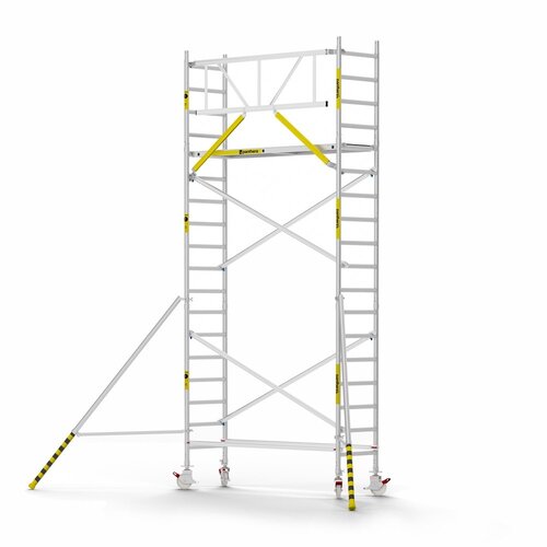 Panthera Basic 75x245 6,2m werkhoogte voorloopleuningen