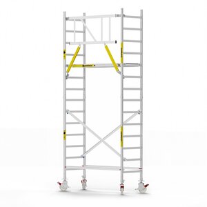 Panthera Basic 75x185 5,2m werkhoogte voorloopleuningen carbon vloer