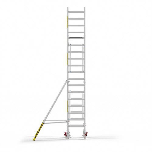 Panthera Basic 75x185 6,2m werkhoogte voorloopleuningen carbon vloer