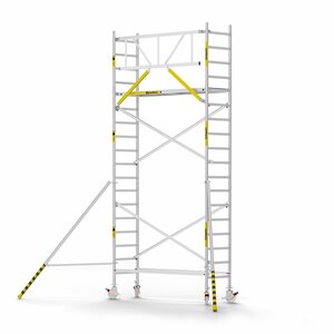 Panthera Basic 75x245 6,2m werkhoogte voorloopleuningen carbon vloer