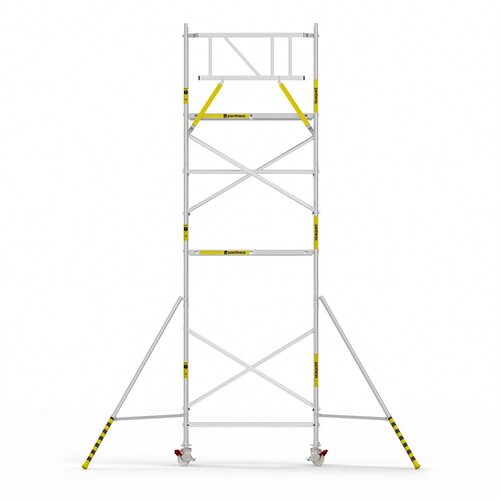 Panthera Basic 75x185 7,2m werkhoogte voorloopleuningen carbon vloer