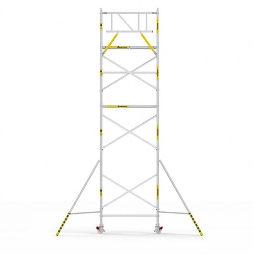 Panthera Basic 75x185 8,2m werkhoogte voorloopleuningen carbon vloer