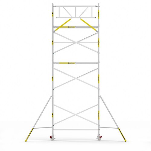 Panthera Basic 75x245 8,2m werkhoogte voorloopleuningen carbon vloer