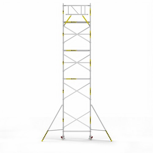 Panthera Basic 75x185 10,2m werkhoogte voorloopleuningen carbon vloer