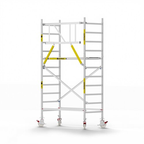 Panthera Basic 90x185 4,2m werkhoogte voorloopleuningen