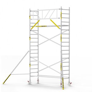 Panthera Basic 90x305 6,2m werkhoogte voorloopleuningen