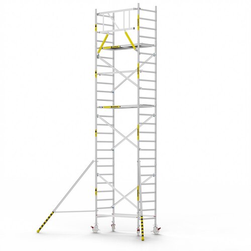 Panthera Basic 90x185 8,2m werkhoogte voorloopleuningen