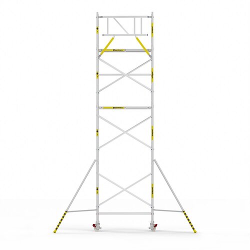 Panthera Basic 90x185 8,2m werkhoogte voorloopleuningen