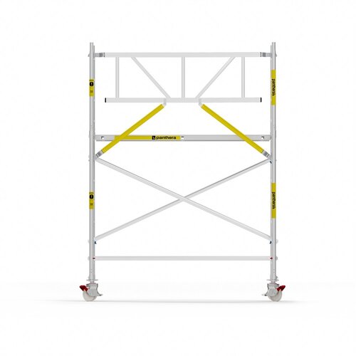 Panthera Basic 90x245 4,2m werkhoogte voorloopleuningen carbon vloer