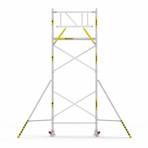 Panthera Basic 90x185 6,2m werkhoogte voorloopleuningen carbon vloer