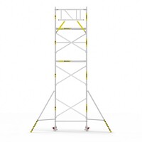 Panthera Basic 90x185 8,2m werkhoogte voorloopleuningen carbon vloer