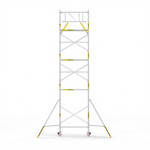 Panthera Basic 90x185 9,2m werkhoogte voorloopleuningen carbon vloer