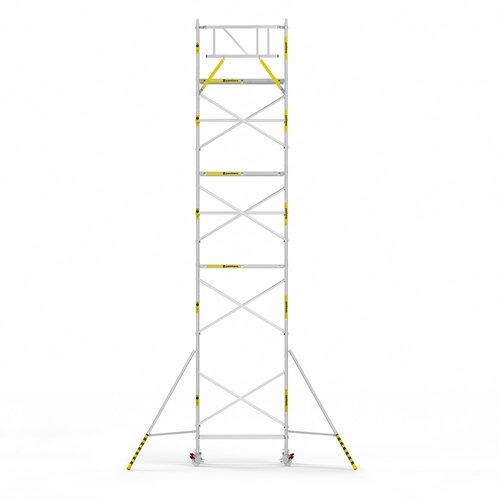 Panthera Basic 90x185 10,2m werkhoogte voorloopleuningen carbon vloer