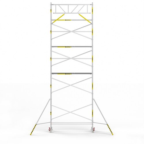 Panthera Basic 90x305 10,2m werkhoogte voorloopleuningen carbon vloer