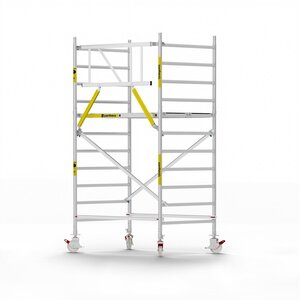 Panthera Basic 135x185 4,2m werkhoogte voorloopleuningen