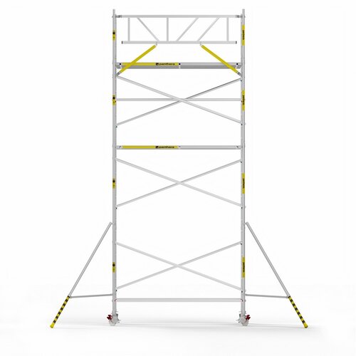 Panthera Basic 135x305 8,2m werkhoogte voorloopleuningen carbon vloer