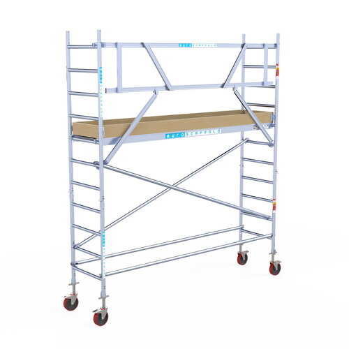 Euroscaffold Basis rolsteiger 75 x 305 x 4,2m werkhoogte