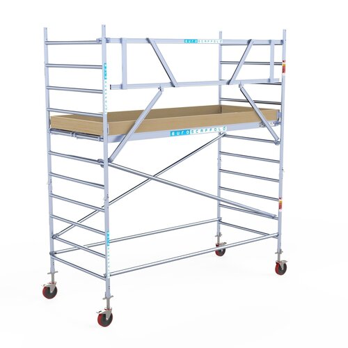 Euroscaffold Basis rolsteiger 135 x 305 x 4,2m werkhoogte