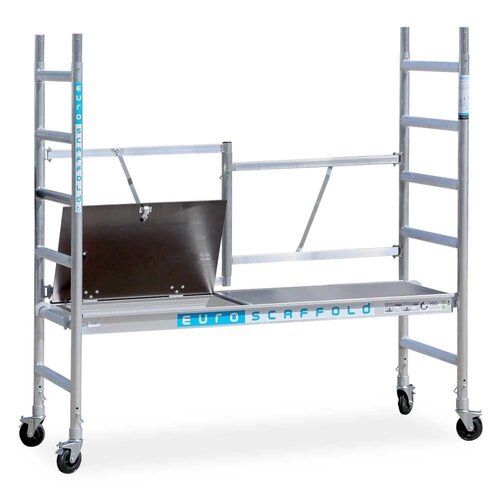 Euroscaffold Kamersteiger compleet 75x190x3m werkhoogte + platform met luik
