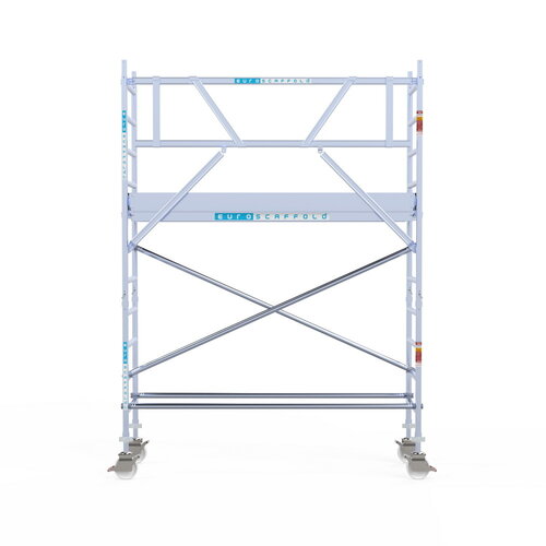 Euroscaffold Rolsteiger Professional 75x250 4,2m werkhoogte enkele voorloopleuning